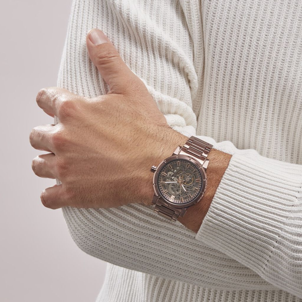 Montre Pierre Lannier Automatic Marron