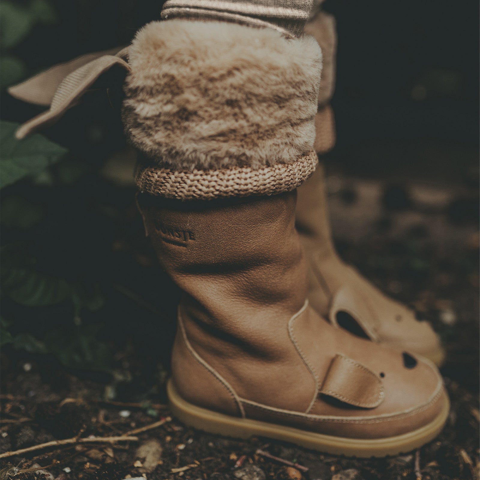Stiefel Wadudu Dog Hazelnut Leather