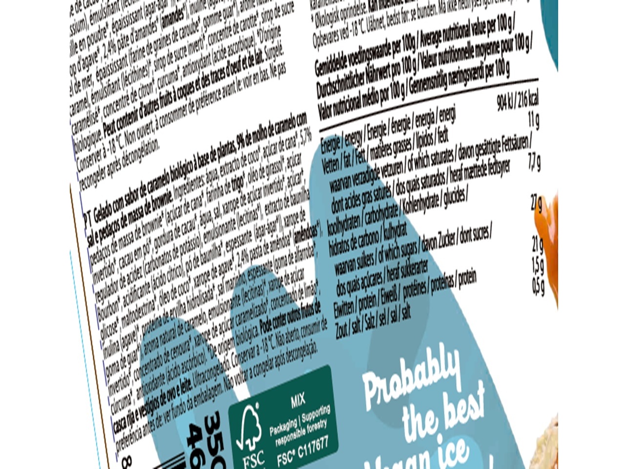 GELADO THE ICELY BROTHERS VEGAN BROWNIE BIO 460ML