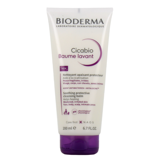 Bioderma Cicabio baume lavant apaisant et protecteur - Peau fragilisée