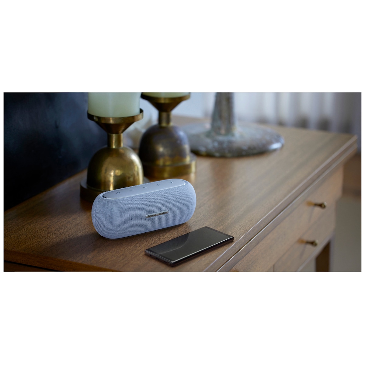 Harman Kardon Luna bærbar høyttaler (grå)