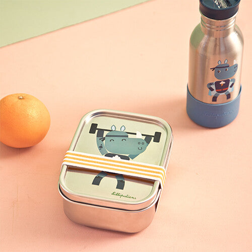 Lilliputiens rvs broodtrommel super marius