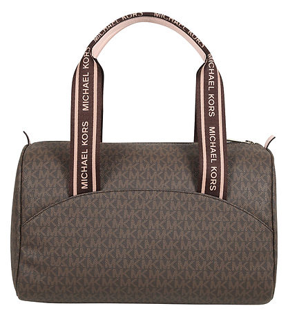 Michael Kors Taske - Brun/Rosa m. Logoer