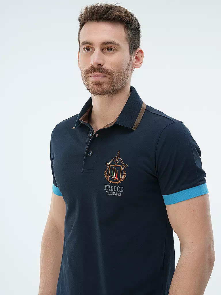 AERONAUTICA MILITARE Poloshirt dunkelblau