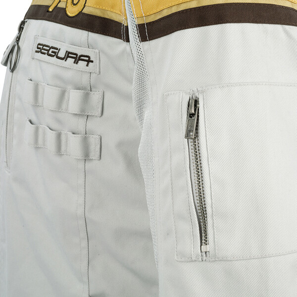 Segura - Blouson Mojo Gris Clair / Marron