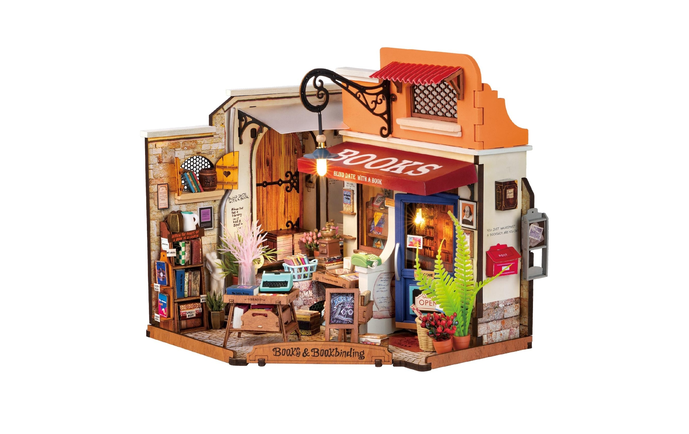 Modellbausatz »RoboTime Corner Bookstore 108-teilig«