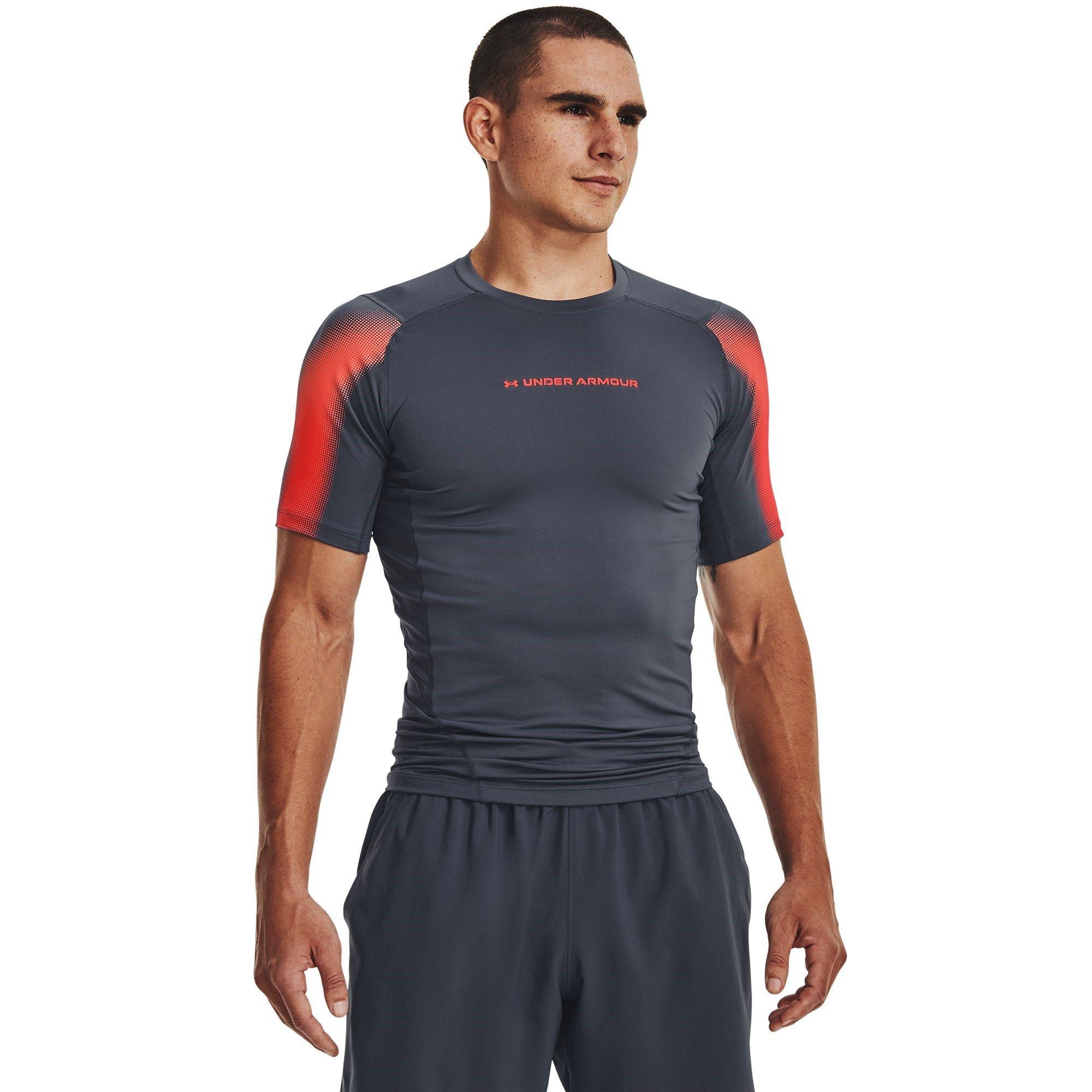 Under Armour Under Armour Ua Hg Novelty Ss Baselayer Top Mens