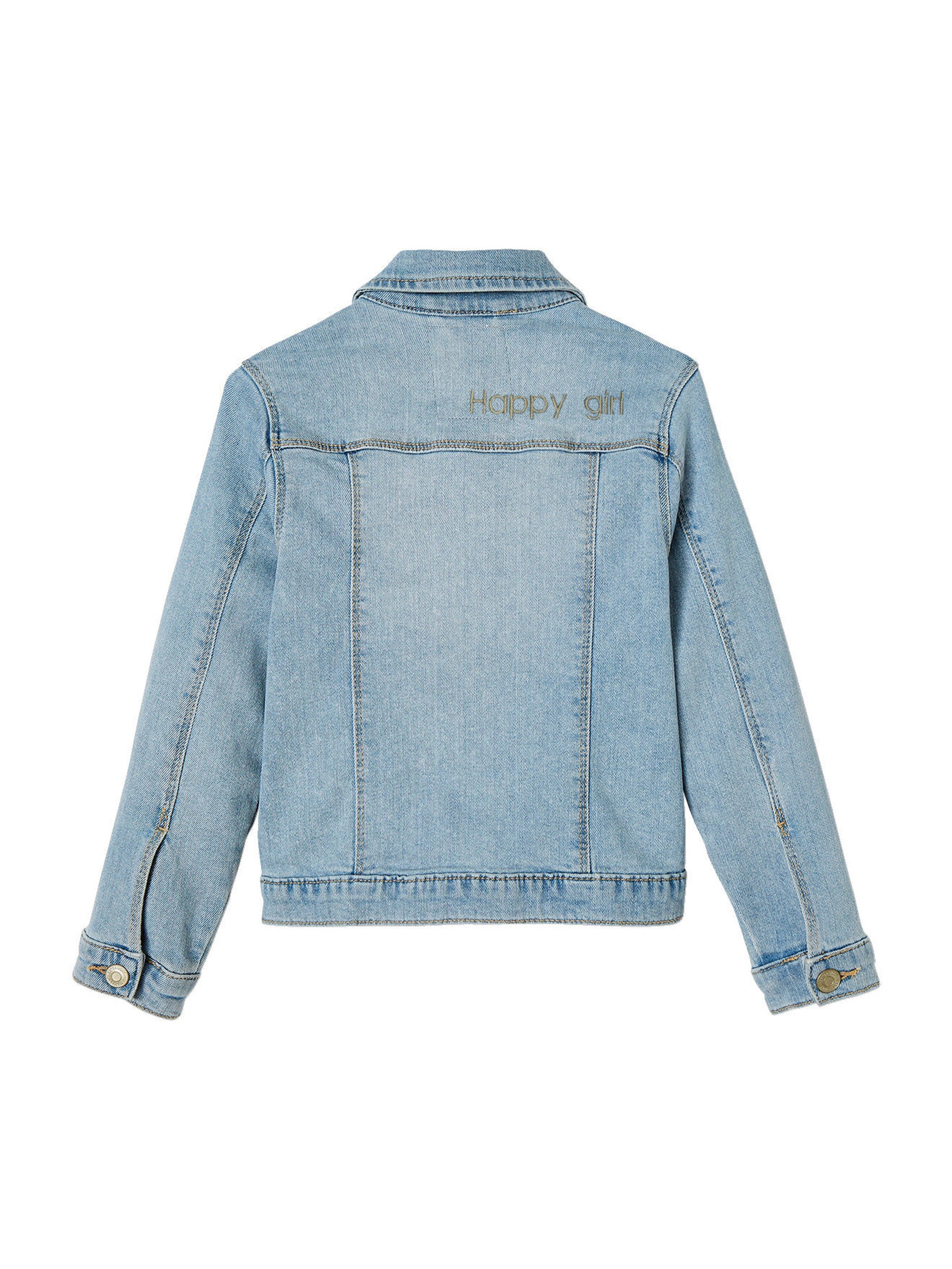 Vertbaudet Mädchen Jeansjacke double stone