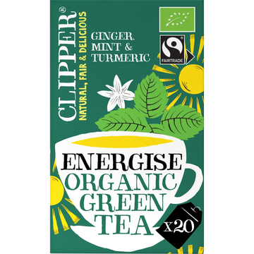 Clipper Energise Organic Green Tea 20 Zakjes 35 g