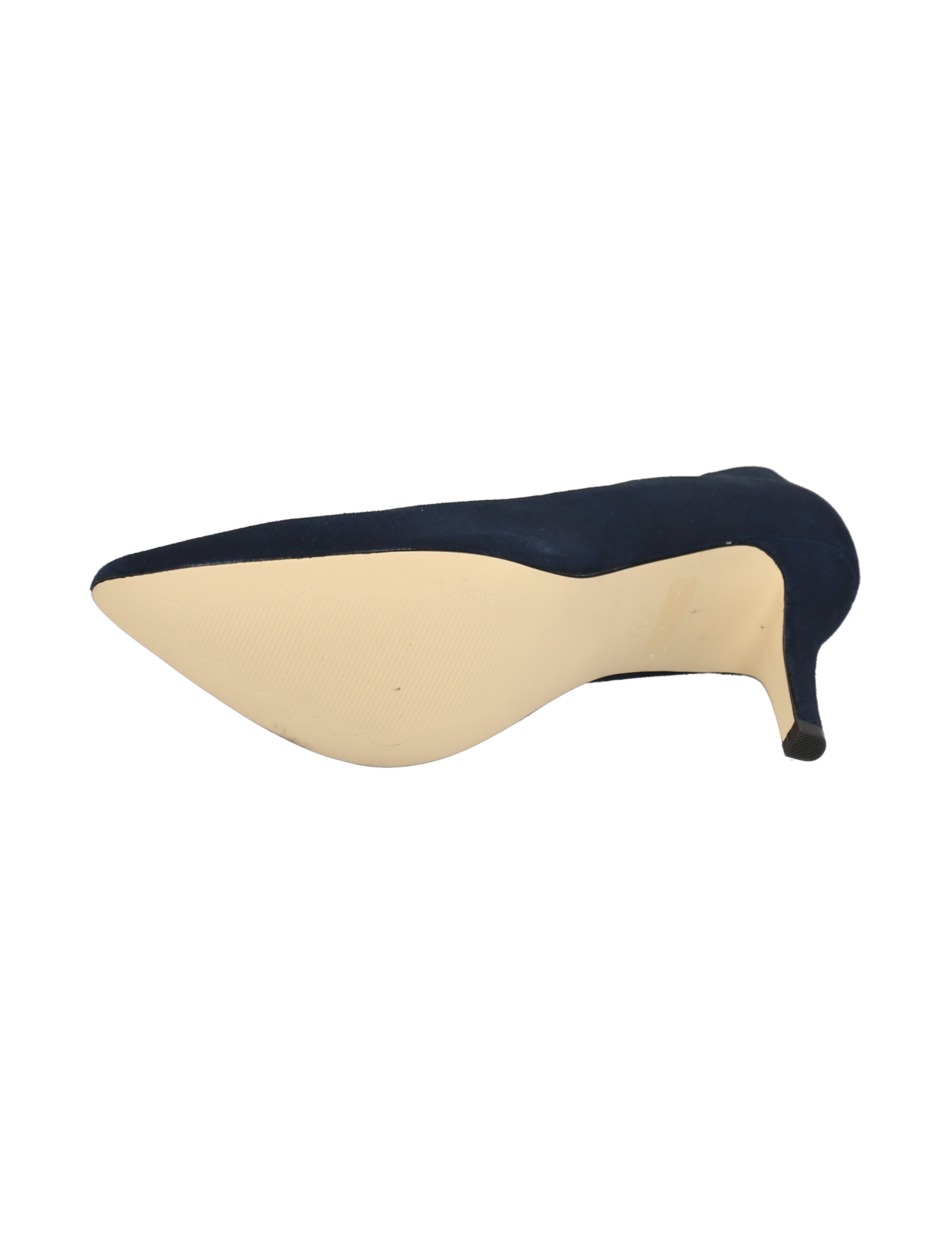 Veloursleder Pumps