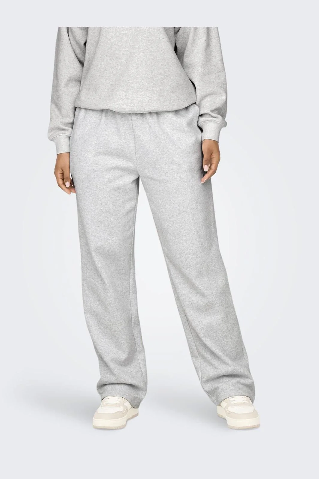 Only Onldaze Straight Pant Cc Swt 4524079 light grey melange