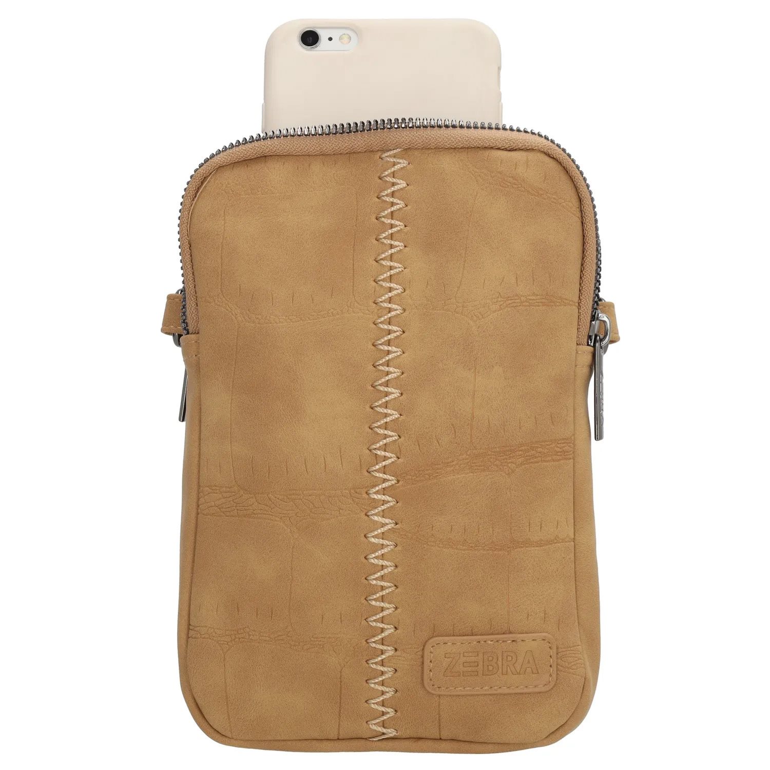 Zebra Trends Mirjam Telefoontasje camel
