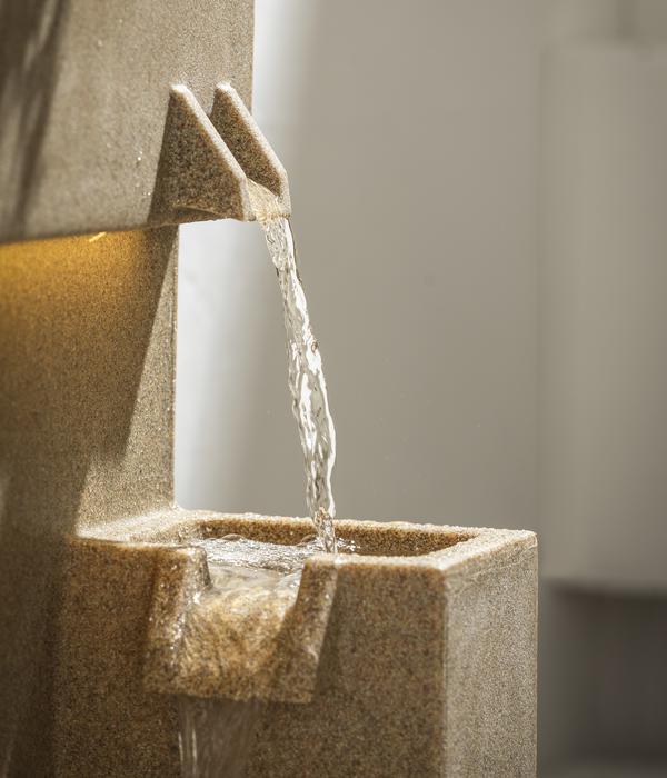 Dehner Polyethylen-Gartenbrunnen Gradino,