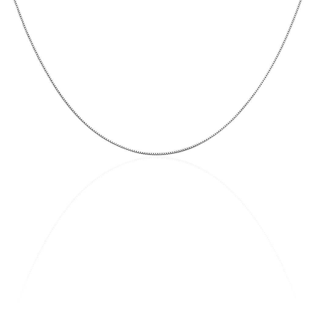Chaîne Alyze Argent Blanc