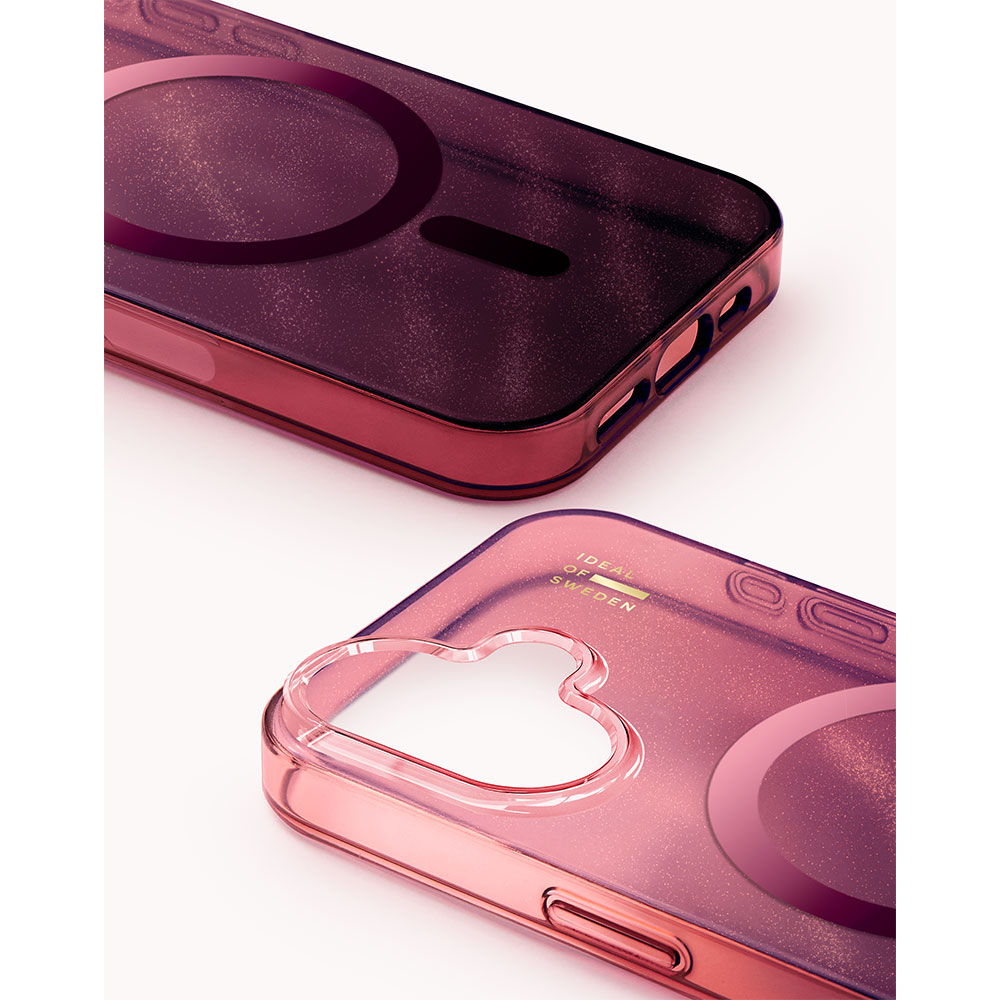 iPhone 17 MagSafe Hardcase Hülle Clear Case Recycled (IDCLCMS-I2561-564) - Cherry Lacquer