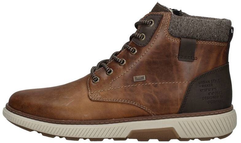 Rieker Veterschoenen Hoog cognac