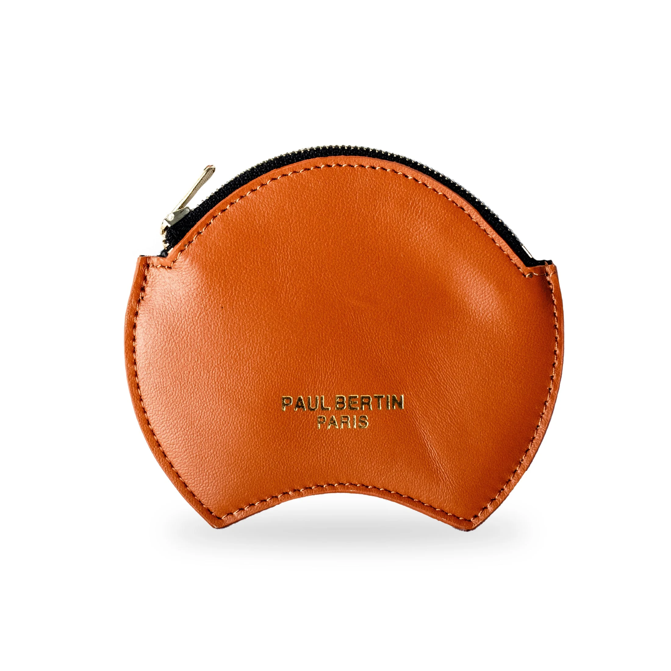Porte-monnaie en cuir | Orange