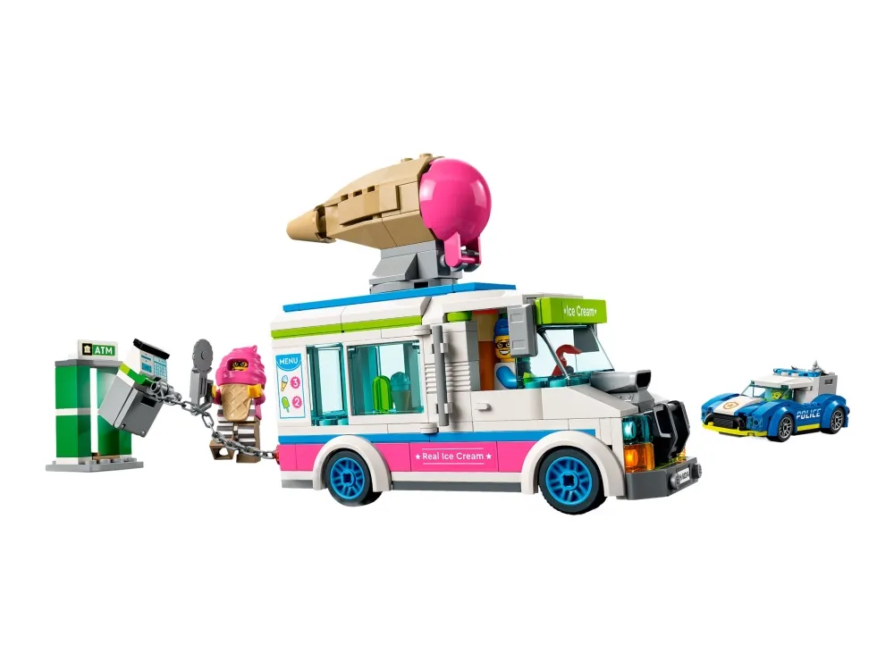 LEGO City 60314 Politijagt med isbil