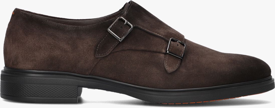 bruine santoni nette schoenen sue 2gespschoen
