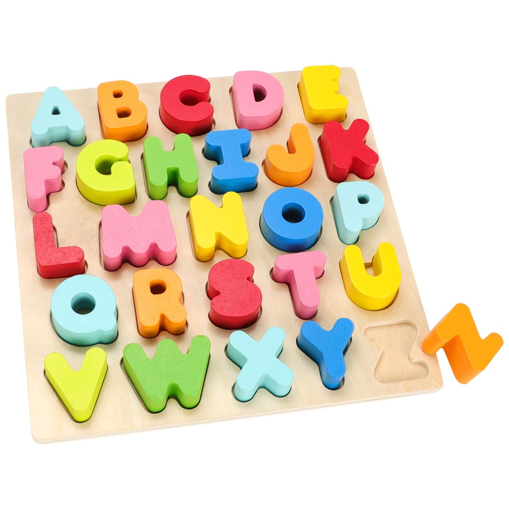 Alphabet-Puzzle aus Holz