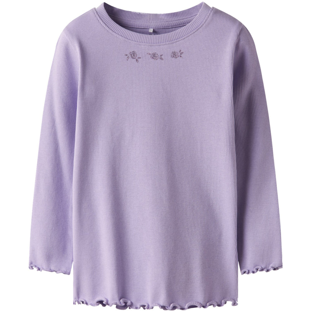 Køb Name It Lavendula Nmfholly Ls Slim Top