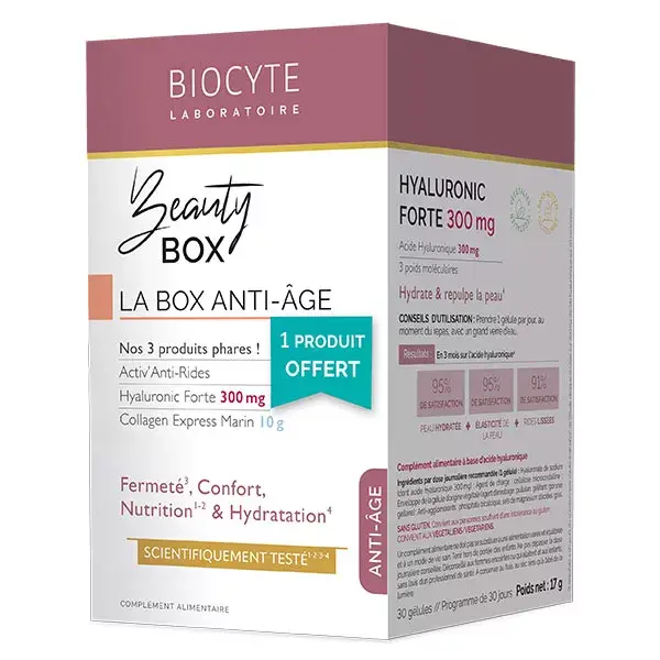 Biocyte Beauty Box Collagen Express Hyaluronique Forte Activ Anti-Rides Oferta