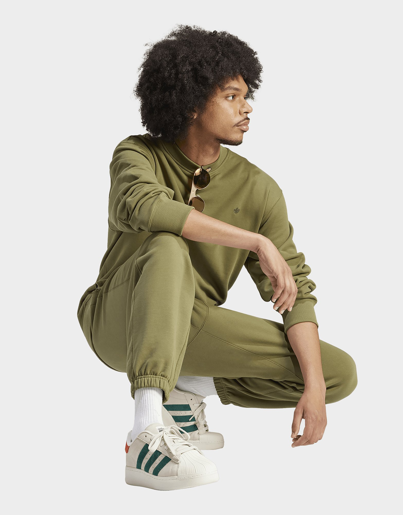 adidas Originals Sweat-shirt en molleton Adicolor Contempo Crew