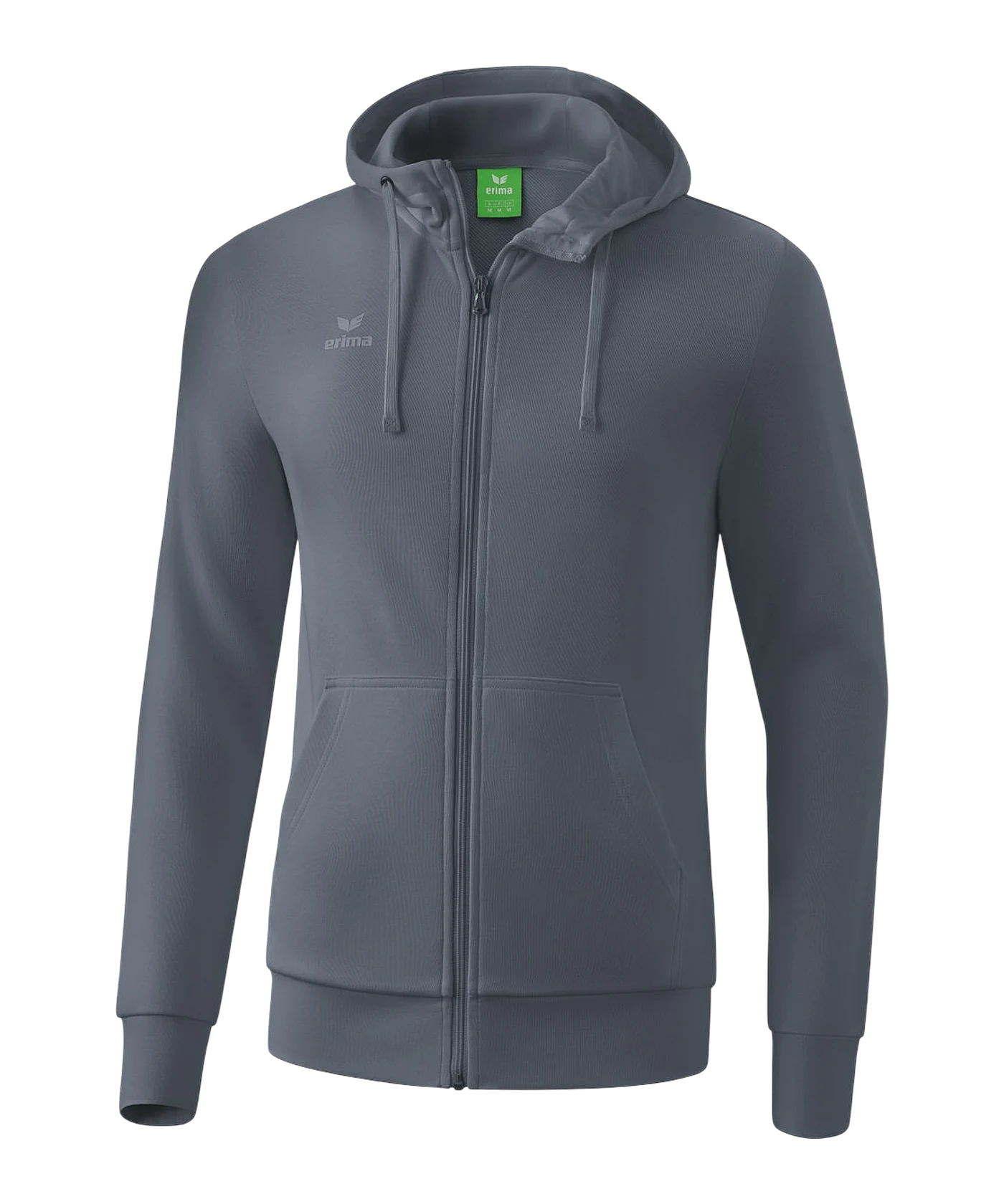Erima Basic Kapuzenjacke Kids Grau