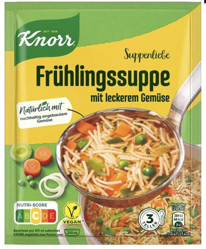 Knorr Suppenliebe Frühlingssuppe