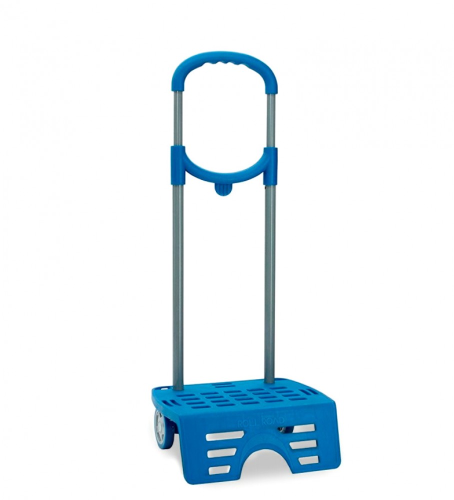 Carrinho escolar Movem Roll Road azul - 58x27x22 cm