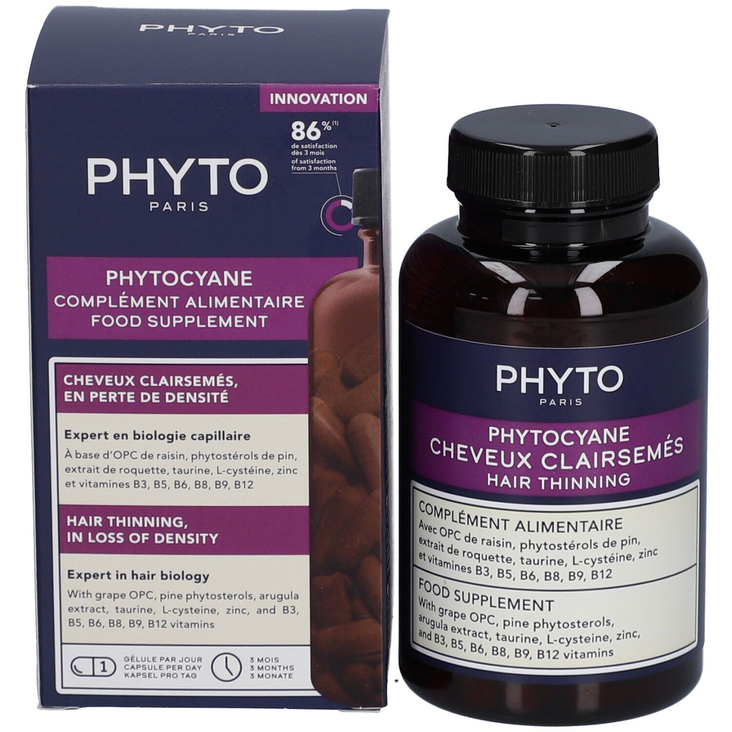 PHYTOCYANE Nahrungsergänzung gegen Haarausfall