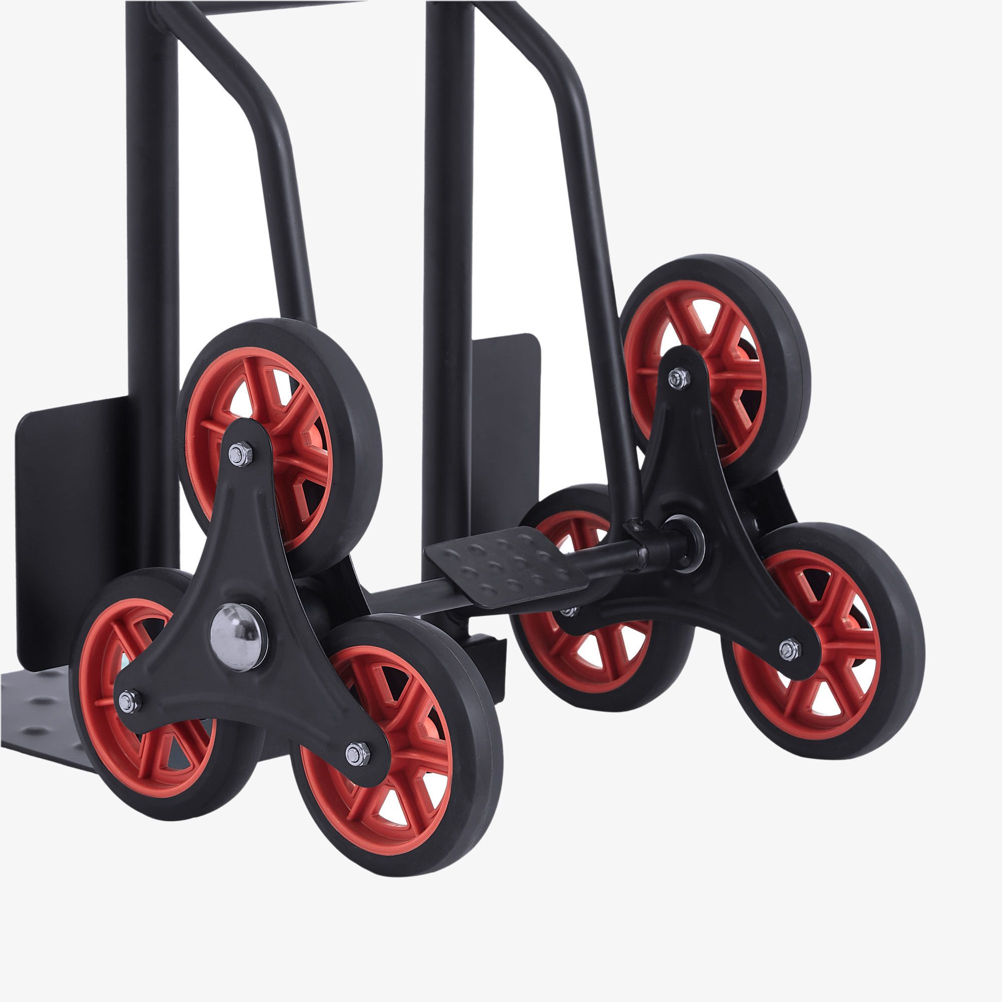Treppensackkarre 150 kg Schwarz