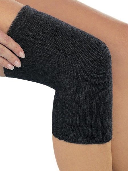Medima ThermoAS Kniewärmer tri-elastisch schwarz, Gr. XL
