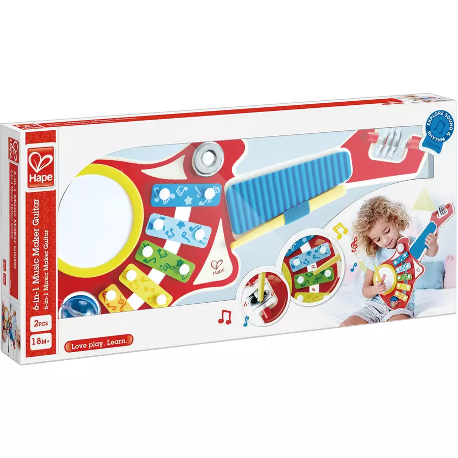 Hape 6-in-1 Musikinstrument