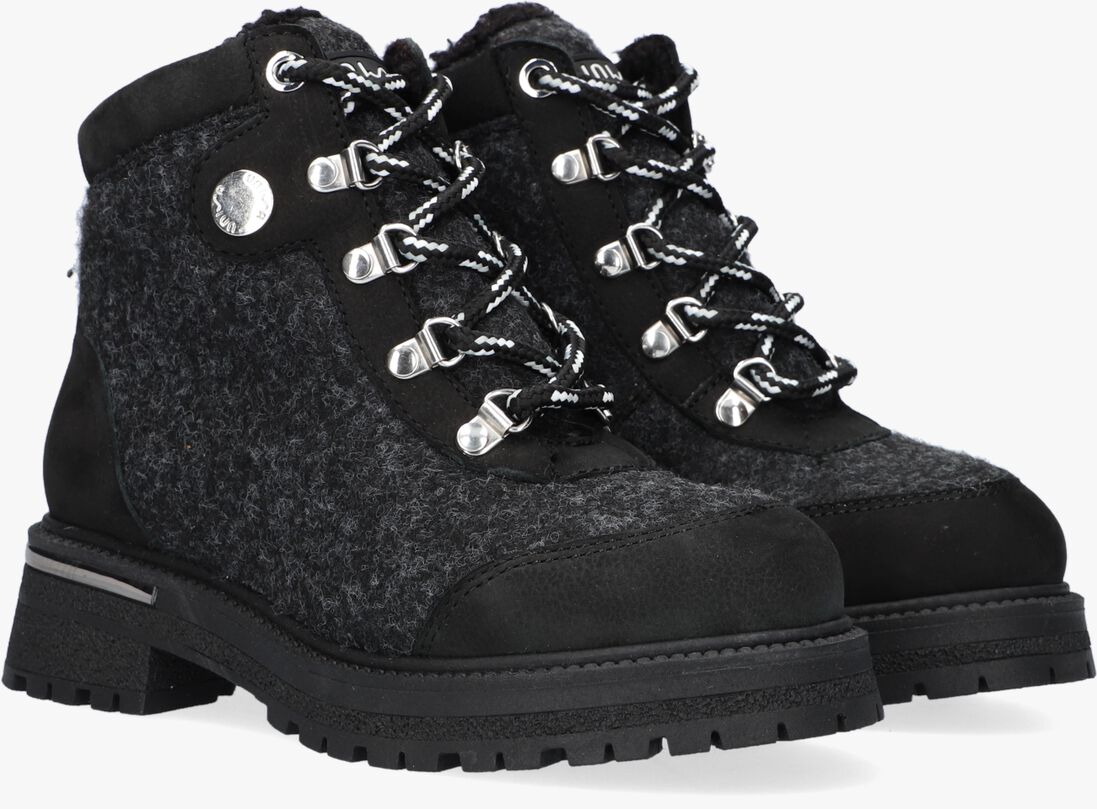 UNISA zwarte unisa enkelboots sento
