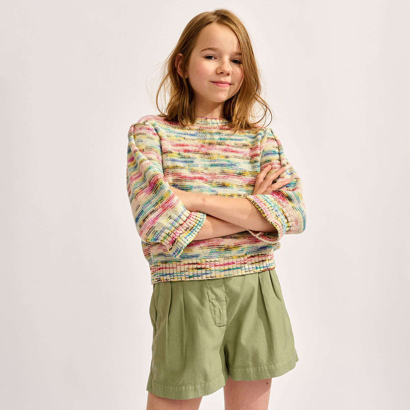 Bellerose Pull Getxo tricoté multicolore