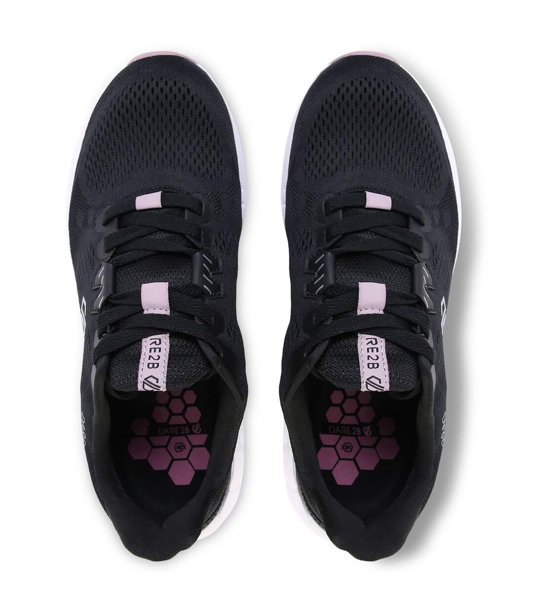 Dare 2B - Baskets HEX RAPID - Femme (Noir / Vieux rose) - UTRG8663