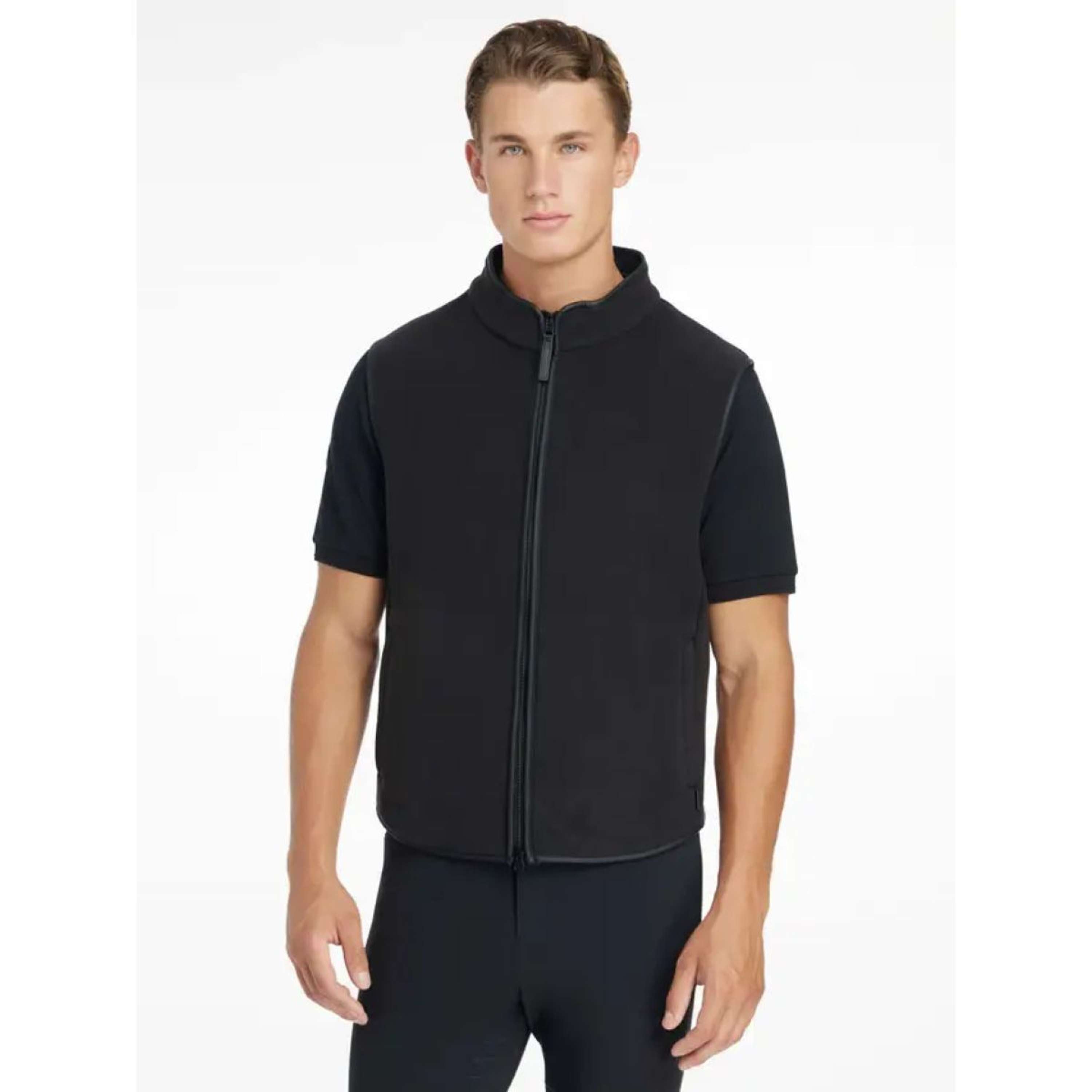 LeMieux Bodywarmer Fleece Heren Zwart