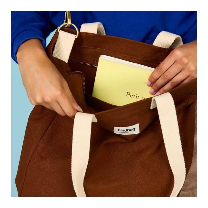Sac shopping Paul 38cm Chocolat