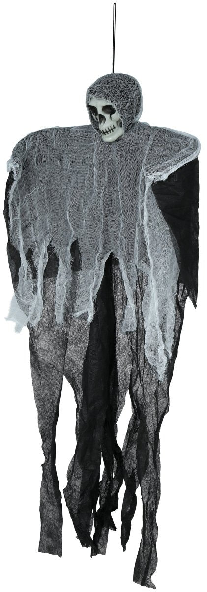 Halloween Skelet Grijs Skelet 90cm