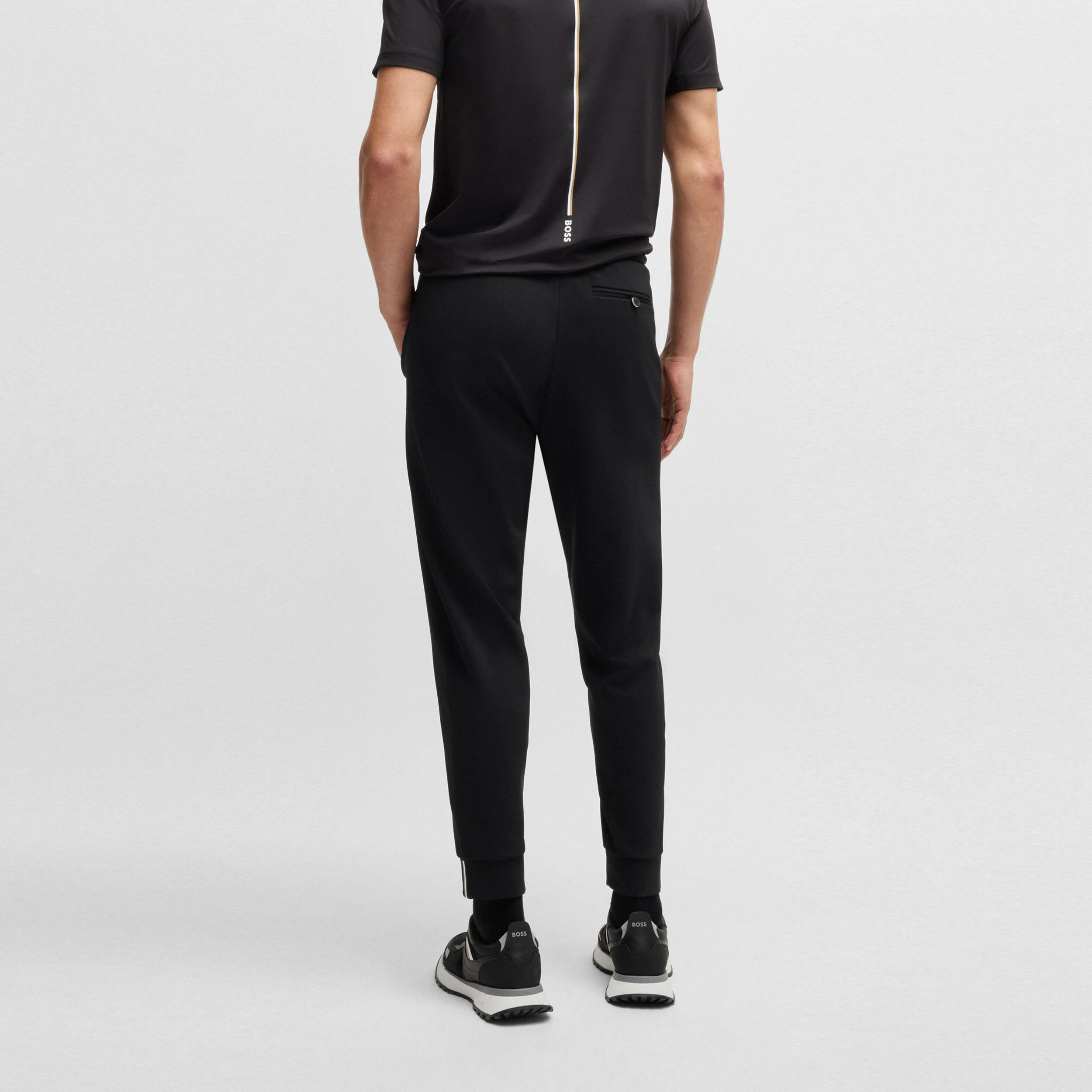 BOSS Hadiko MB Pantalon Survêtement Hommes - Noir