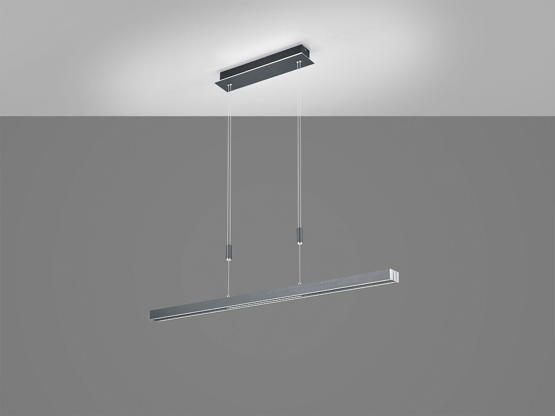 casaNOVA LED Balkenpendel LAETITIA 114-180 cm anthrazit