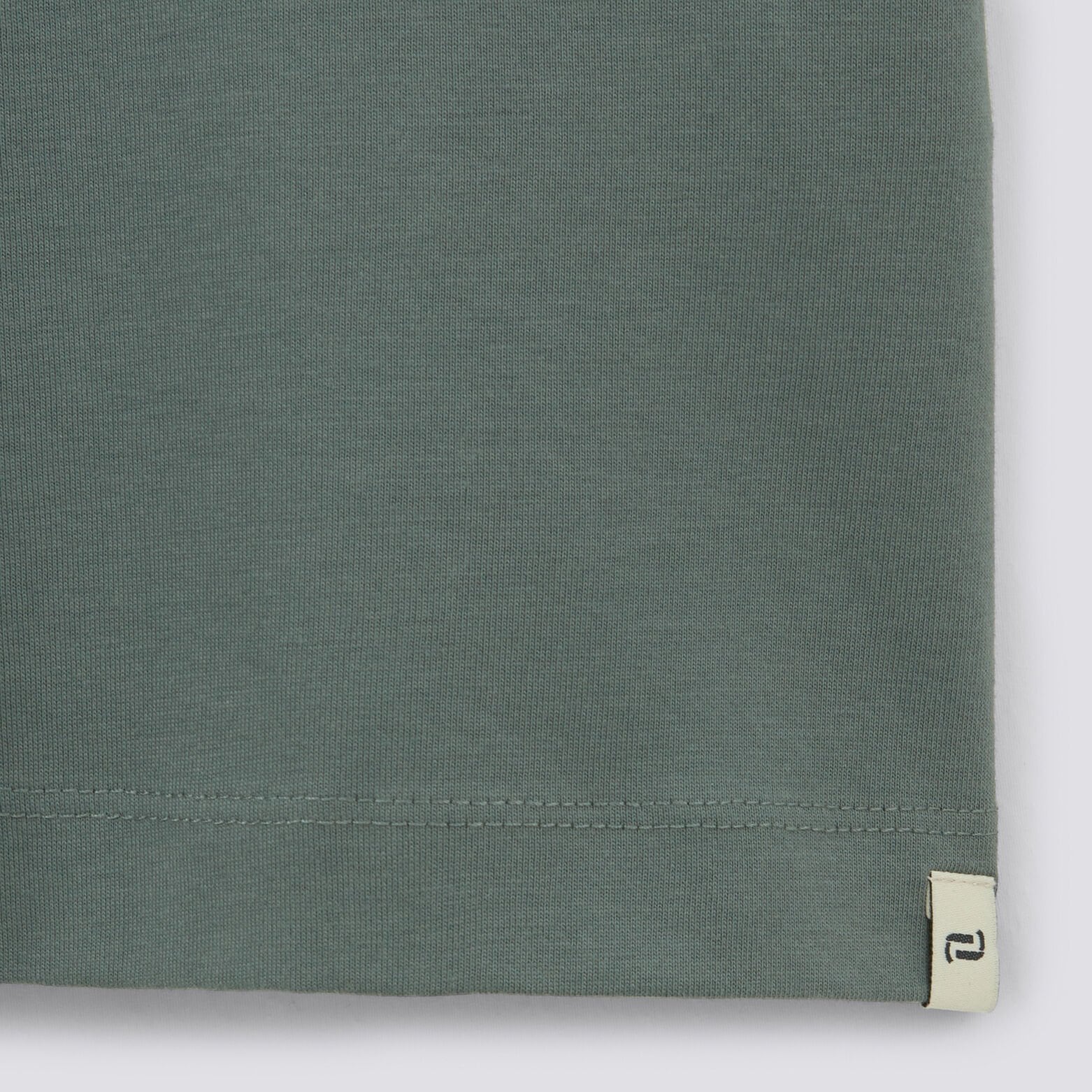 Tee shirt 'le parfait by JULES' coton issu de l'ag Vert kaki