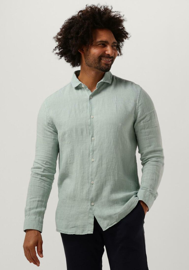 THE GOODPEOPLE groene the goodpeople casual overhemd soho