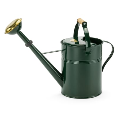 Gießkanne Stahlblech lackiert, 9 Liter, Grün