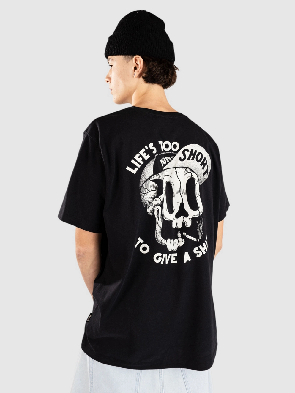 The Dudes Too Short Smokes T-Shirt black