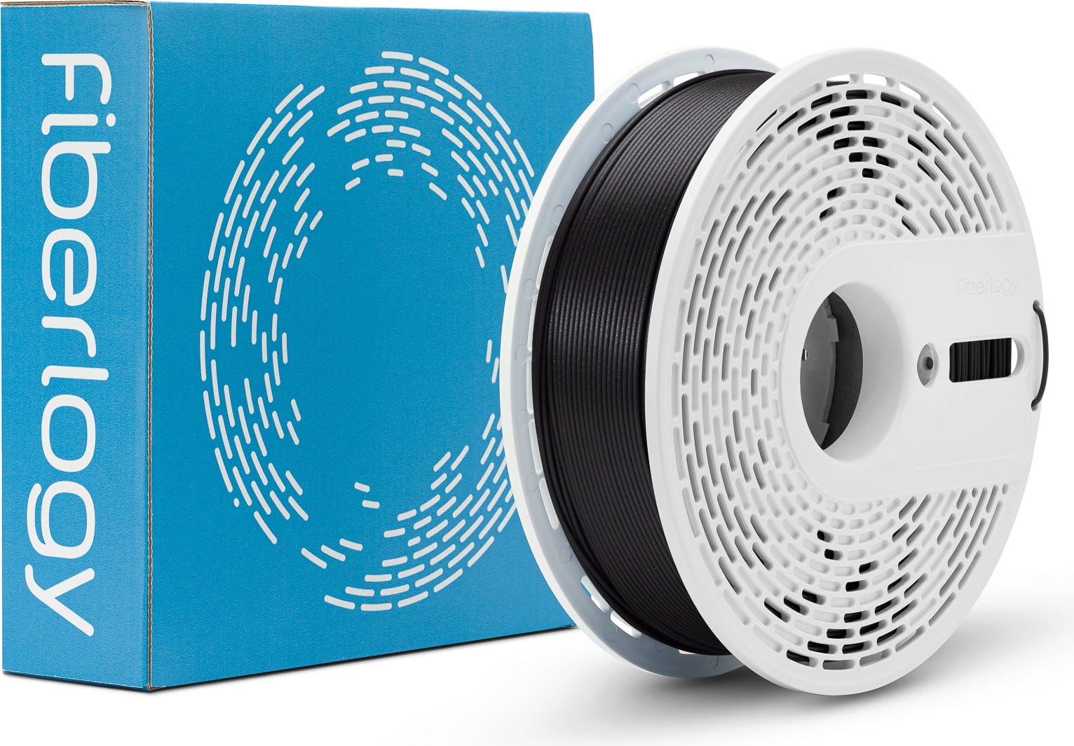 Fiberlogy  Impact PLA Black, 1,75 mm (850 g)    Resistentes PLA mit verbesserten Eigenschaften in Schwarz