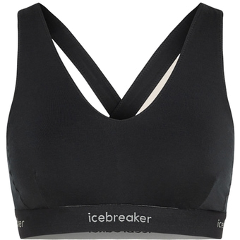 Icebreaker Merino 125 Cool-Lite Sprite Racerback  Sport-BH Black Damen