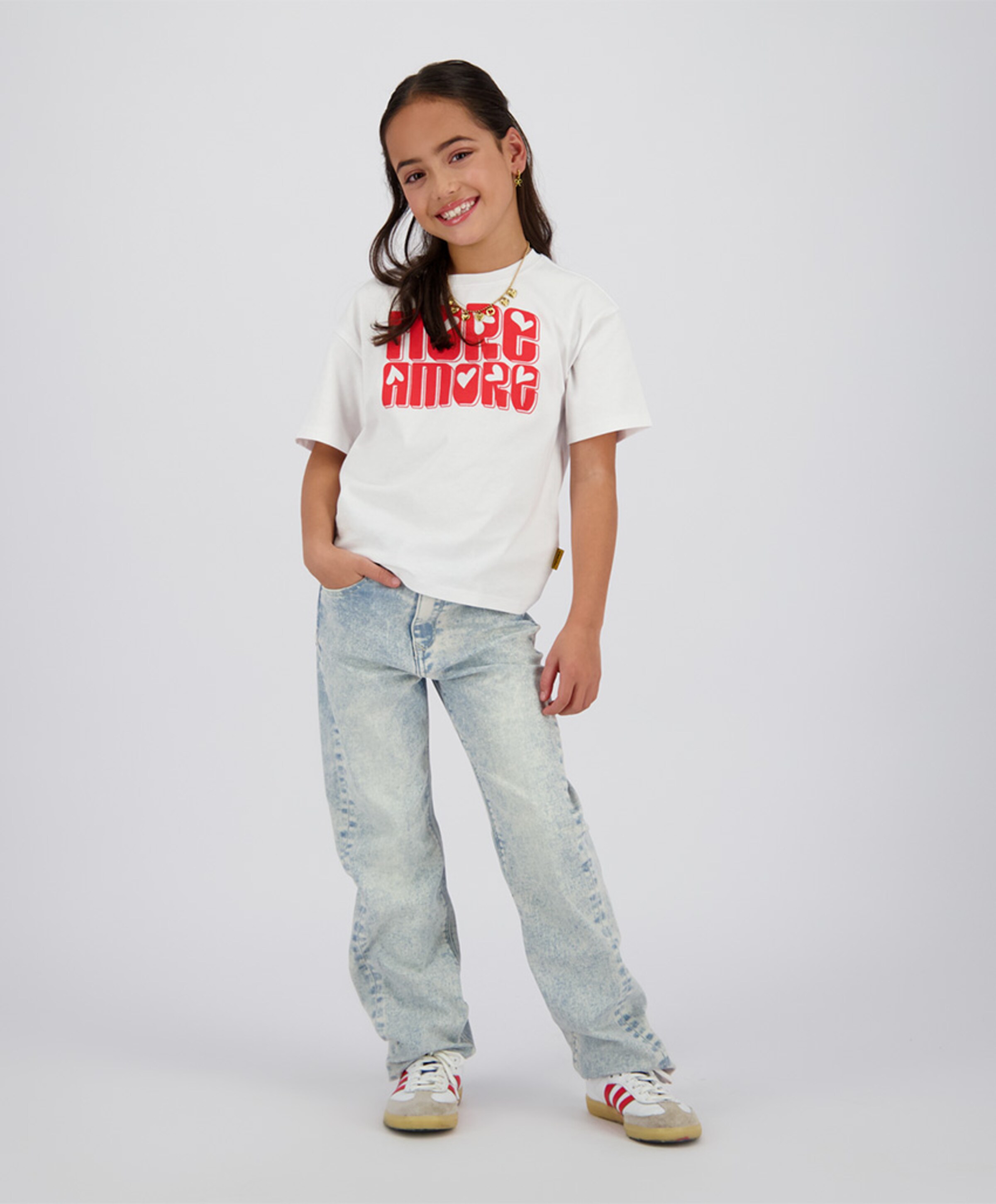 Vingino Catie icon lange broek blauw