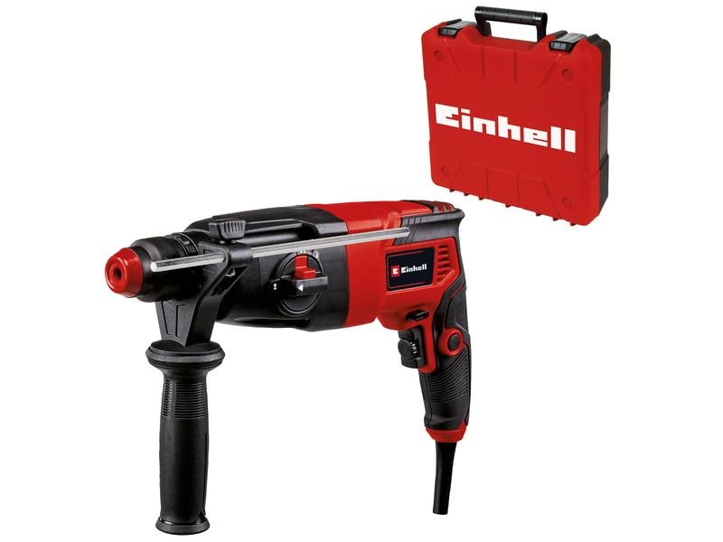 Einhell Bohrhammer TC-RH 620 4F Bohrhammer mit 4 Funktionen und pneumatischem Schlagwerk für guten Vortrieb